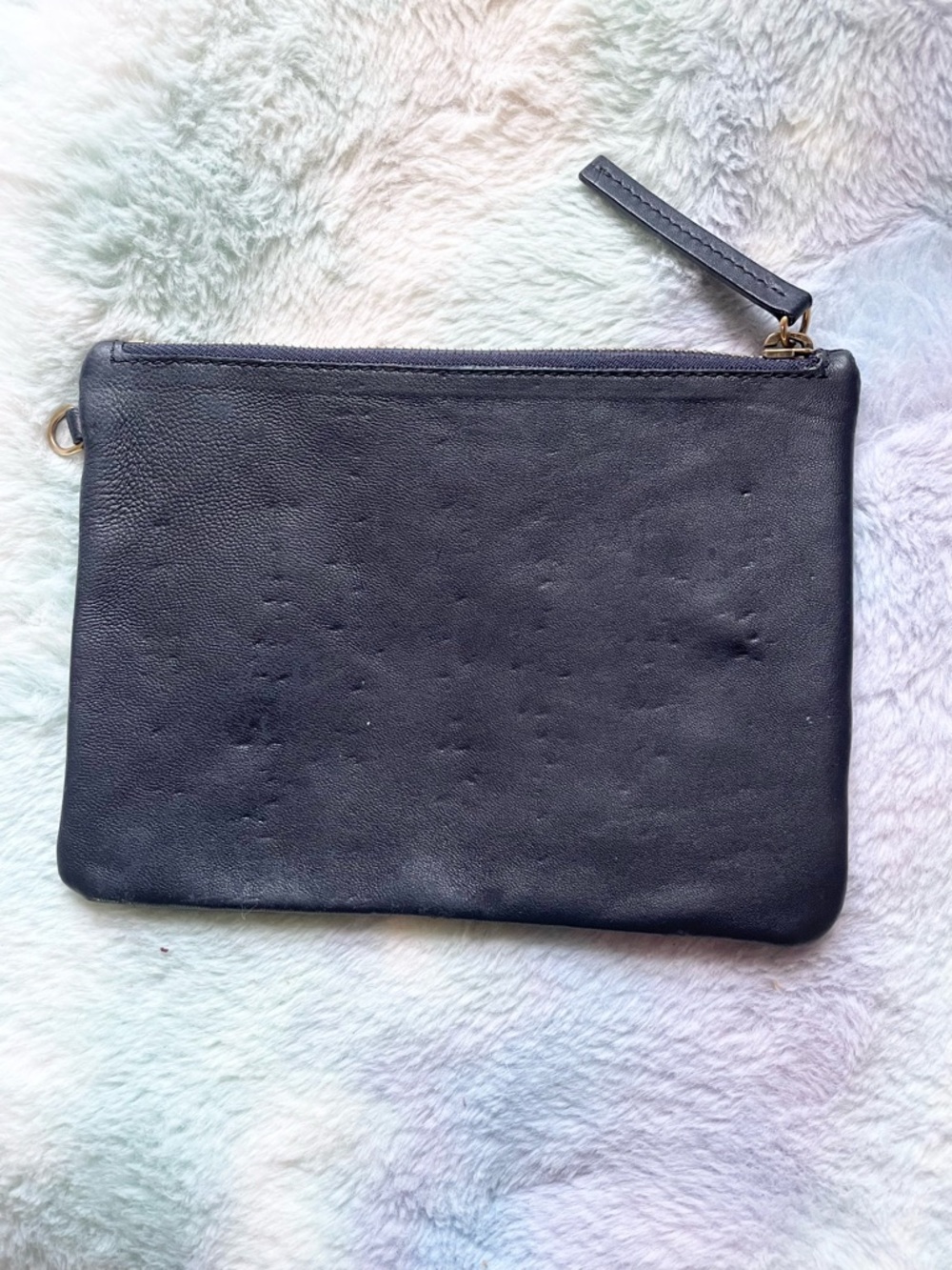 Celine Black Leather Pouch - Picture 2 of 10